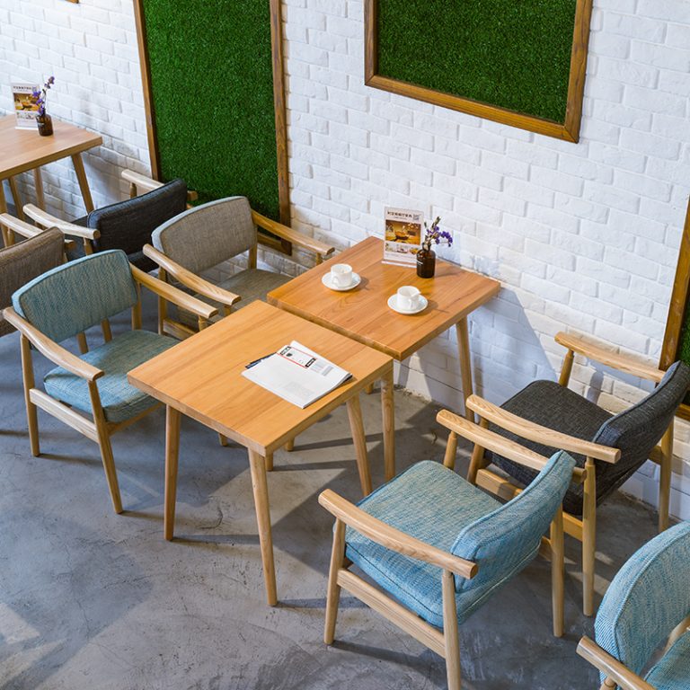 Nordic casual restaurant tables and chairs