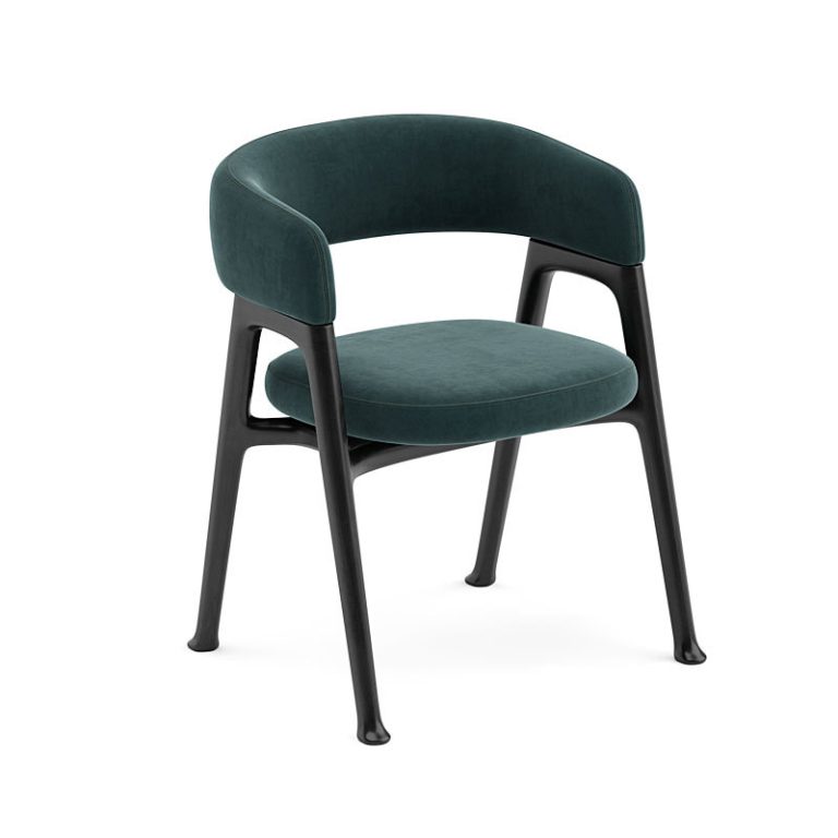 Leather Corinne Dining Chair