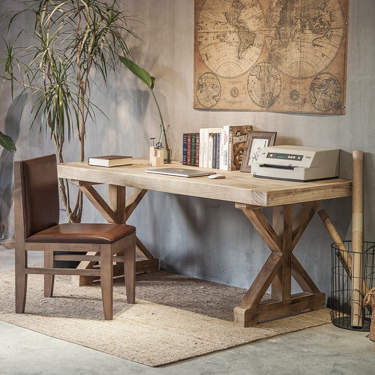 French retro table and chair combination