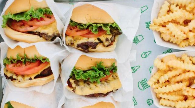 New York burger restaurant Shake shack opens in Shanghai, China